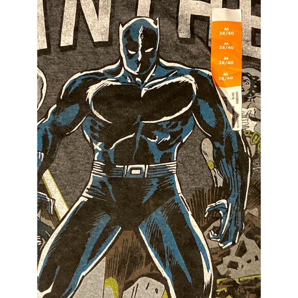 Marvel Comics The Black Panther Grey T-shirt Men’s Size M - Picture 4 of 7
